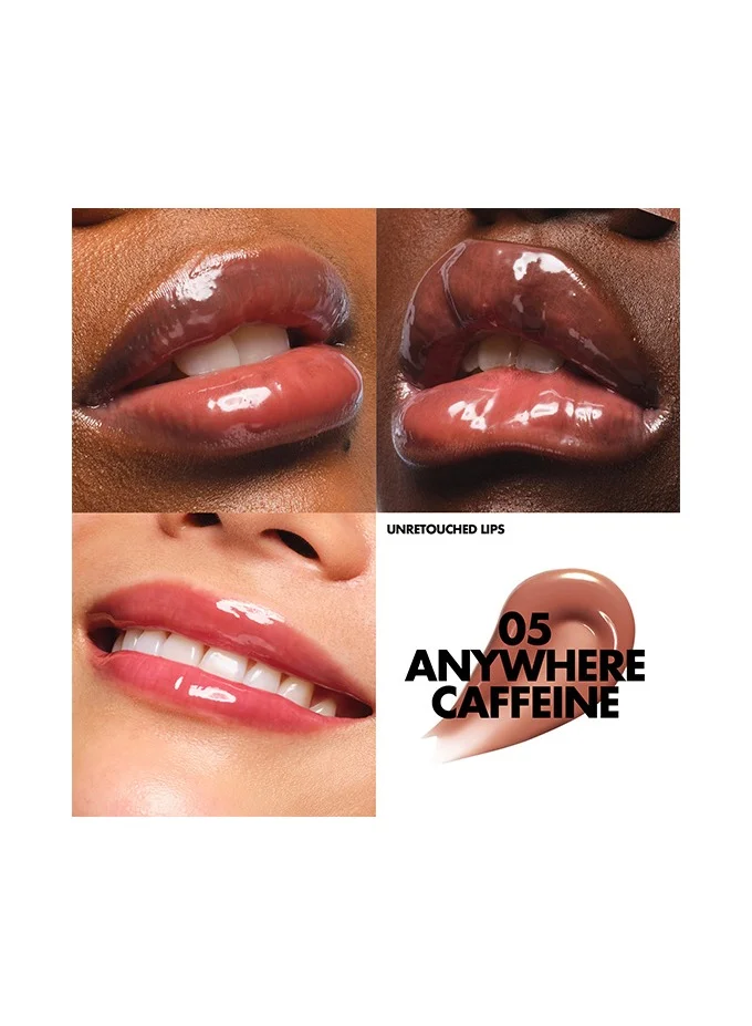MAKE UP FOR EVER SUPER BOOST LIP GLOSS - 05 (ANYWHERE CAFFEINE)