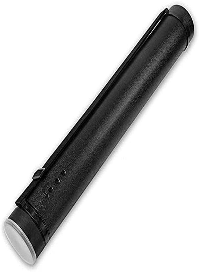 KRYTONE�.Fx Document Tube,Plastic Expanding Poster/Art/Document Storage Tube 24.5 to 40 inches Adjustable with Carrying Strap Waterproof and Light-Resistance Telescoping Carrying Case Black - Image 2