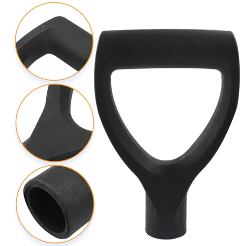 Moicstiy Shovel D Grip Handle, 28mm Inner Diameter Plastic Spade Handle for Digging Raking Tools - Image 4