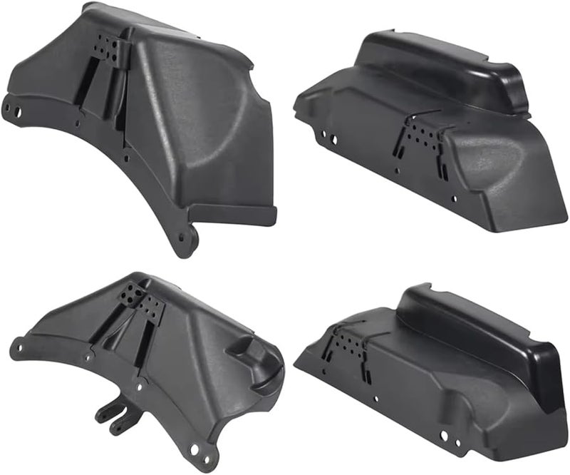 RC Car Upgrade Fenders Flares Black For SCX10 1 10 Crawler 313mm Wheelbase Planetary Gearbox Chassis - Image 3