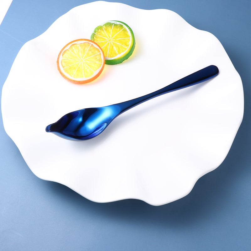 1PC Stainless Steel Seasoning Scoop Pointed Sauce Dressing Spoon Spice Spoon for Home Kitchen Restaurant ( ) - Image 3