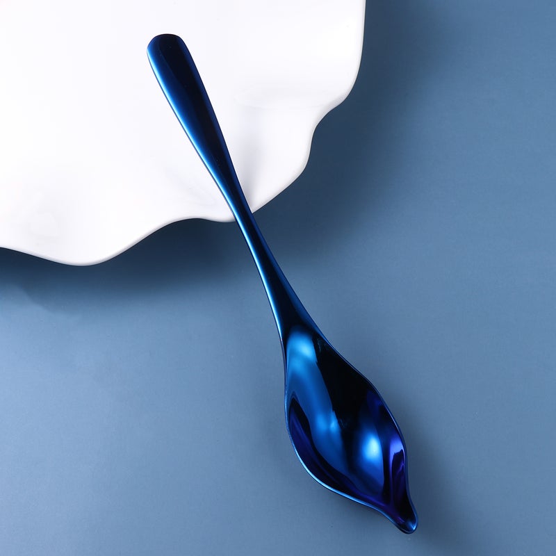 1PC Stainless Steel Seasoning Scoop Pointed Sauce Dressing Spoon Spice Spoon for Home Kitchen Restaurant ( ) - Image 5