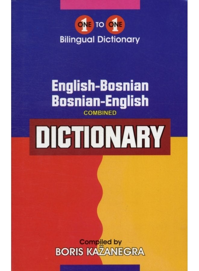 English Bosnian Bosnian English One to One Dictionary - Hardback