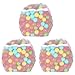 BalanceFrom Fitness 23 Inch 400 Crush Proof Play Pit Balls with Mesh Storage Bag for Playpens Bounce Houses and Kiddie Pools Multicolor 3 Pack - Image 3