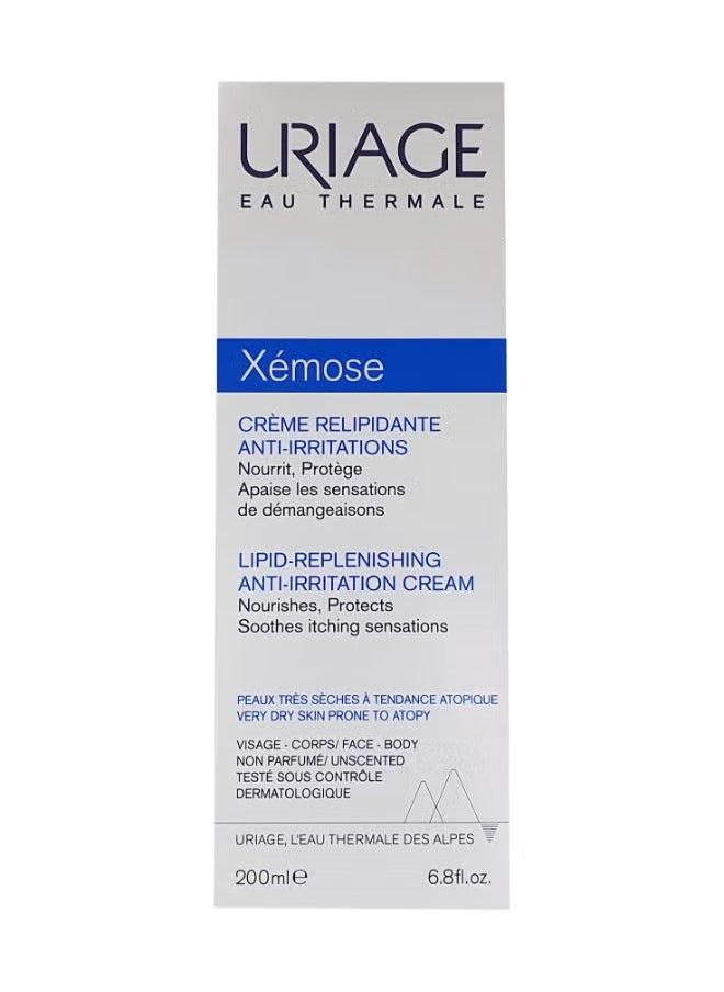 Uriage Xemose Lipid-Replenishing Anti-Irritation Cream 200Ml  - Image 3