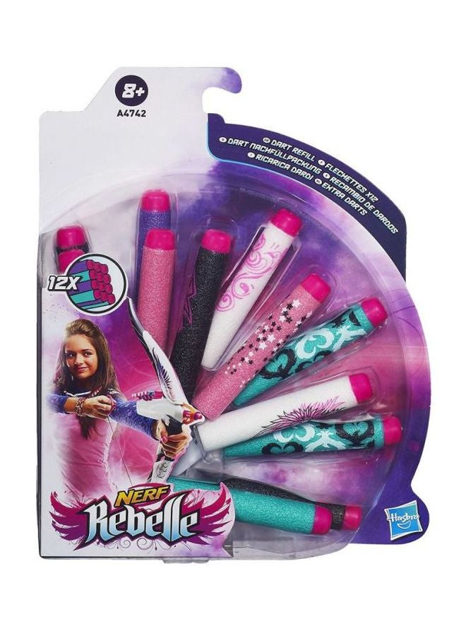 NERF Rebelle Dart Refill Pack 15.2x21x3.2cm - Image 2