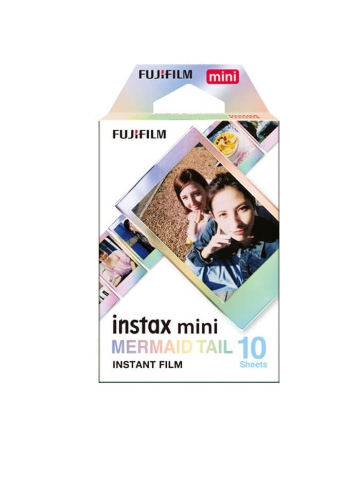 Instax Mini 12 Christmas Gift Box – Blue Instant Mini 12 Camera with Gray Case, Mermaid Mini Film, Photo Frame, Pegs and Batteries – Perfect Christmas Gift for Kids, Teens, and Adults - Image 5