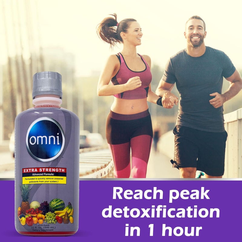 Wellgenix Omni Cleansing Drink Extra Strength Body Detox Herbal Cleanse Detox Liquid Flush Your System Fruit Punch Flavor 32 Fl Oz Premium Detox Support Supplement - Image 5