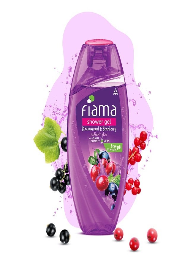 Fiama Body Wash Shower Gel Blackcurrant & Bearberry, 250ml, Body Wash for Women & Men with Skin Conditioners for Radiant Glow, Suitable for All Skin Types (Pack of 2) - Image 4