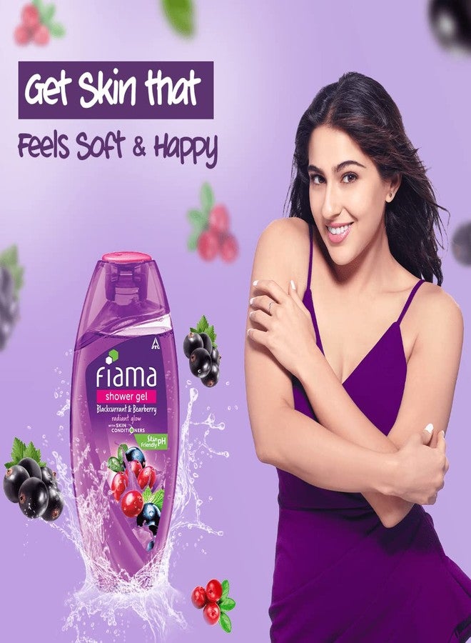 Fiama Body Wash Shower Gel Blackcurrant & Bearberry, 250ml, Body Wash for Women & Men with Skin Conditioners for Radiant Glow, Suitable for All Skin Types (Pack of 2) - Image 5