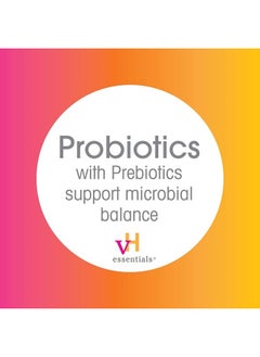vH Essentials Probiotics with Prebiotics and Cranberry 120 Capsules  - Image 3