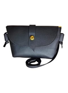 Generic Brand Stores Cross Leather Bag-Brand Stores - Black  - Image 2