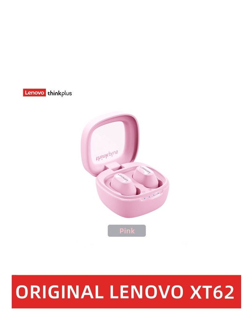 Lenevo XT62 Bluetooth 5.3 Wireless Touch Lenovo Earbuds Low Latency HiFi Sports Headphones with Mic HD Call - Image 2