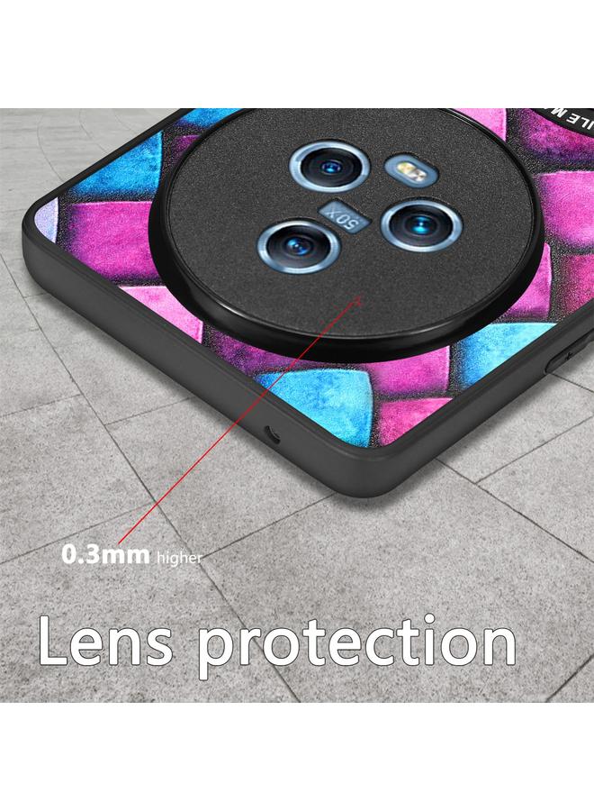 Zaboon Case For Honor Magic5 Colored Drawing Leather Skin Magnetic Back Cover Phone Case - Image 4