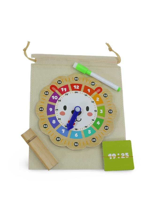 OKO Lion Building Block Clock - Image 3
