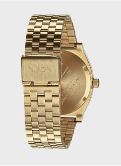 NIXON Time Teller Gold / Green Sunray Watch  - Image 3