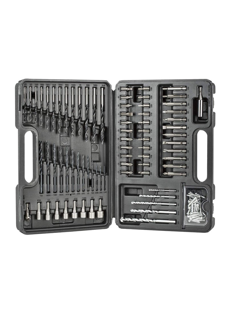 BLACK+DECKER BLACK+DECKER Drill Bit Set/Screwdriver Bit Set Combo, 109-Piece (BDA91109)  - Image 1