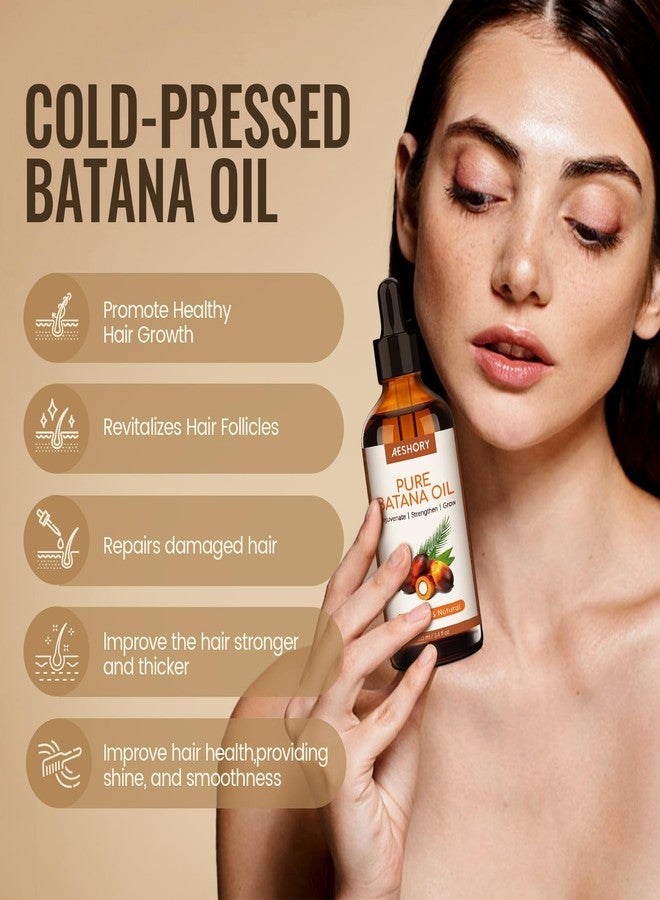 Aeshory Batana Oil for Hair Growth - 100% Pure & Natural Raw Batana Oil from Honduras - Eliminates Split Ends, Enhances Radiance & Nourishment for Hair, 4 fl oz - Image 4