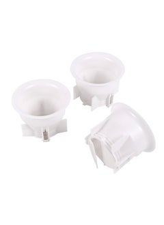LAWAZIM Anti-Smell Toilet Drain Plug Set - 3 Piece - Plastic Bathroom Deodorant Drain Plug with Odor-Blocking, Leak-Proof Seal, and Universal Fit - Ideal for Floor Drains, Bathroom Sinks, and Toilets  - Image 1
