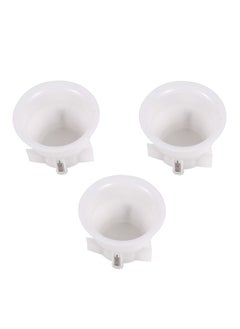 LAWAZIM Anti-Smell Toilet Drain Plug Set - 3 Piece - Plastic Bathroom Deodorant Drain Plug with Odor-Blocking, Leak-Proof Seal, and Universal Fit - Ideal for Floor Drains, Bathroom Sinks, and Toilets  - Image 3