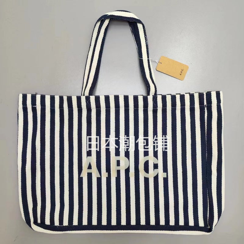 Korean Apc Tote Bag Shoulder Bag Handbag Shopping Bag Handbag Tote Large Capacity Niche New Style - Image 1