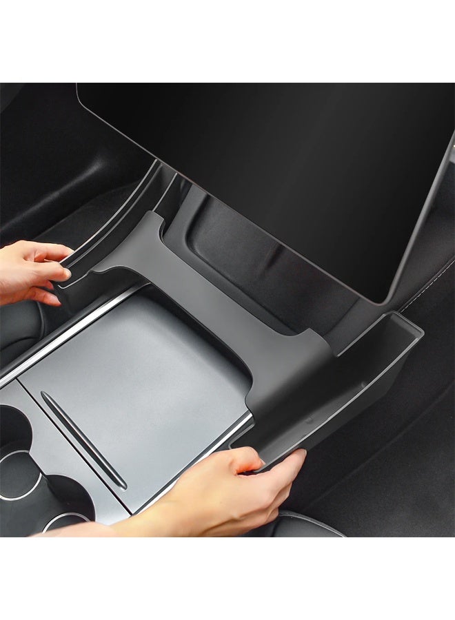 أتش بي أس علبة تخزين موحدة للتحكم المركزي لسيارات تسلا موديل 3 وموديل Y – منظم داخلي أنيق ومتكامل - Image 5