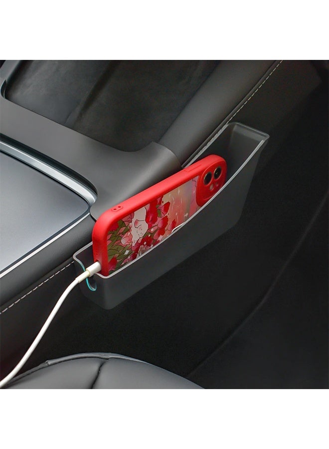 أتش بي أس علبة تخزين موحدة للتحكم المركزي لسيارات تسلا موديل 3 وموديل Y – منظم داخلي أنيق ومتكامل - Image 4