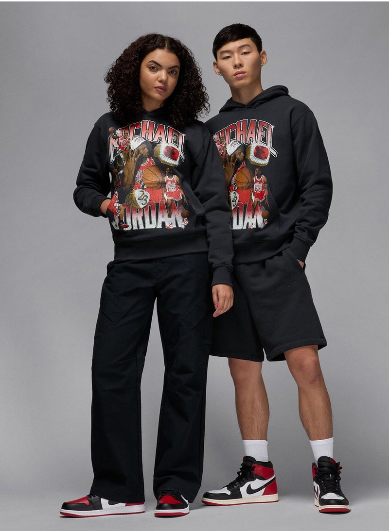 Jordan Jordan Flight Graphic Fleece Hoodie  - Image 4