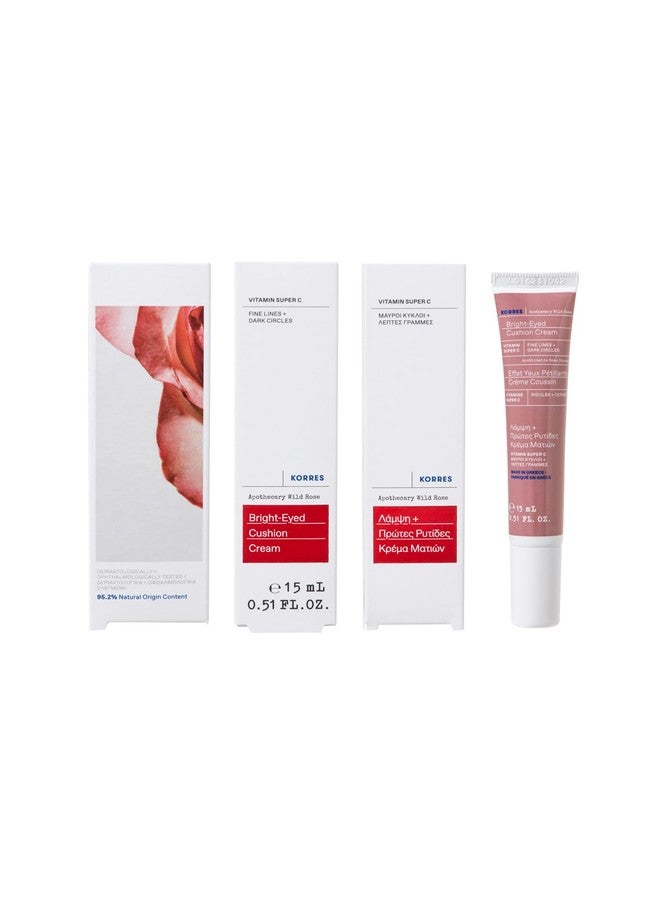 Korres Apothecary Radiant Wild Rose Eye Cream - Image 3