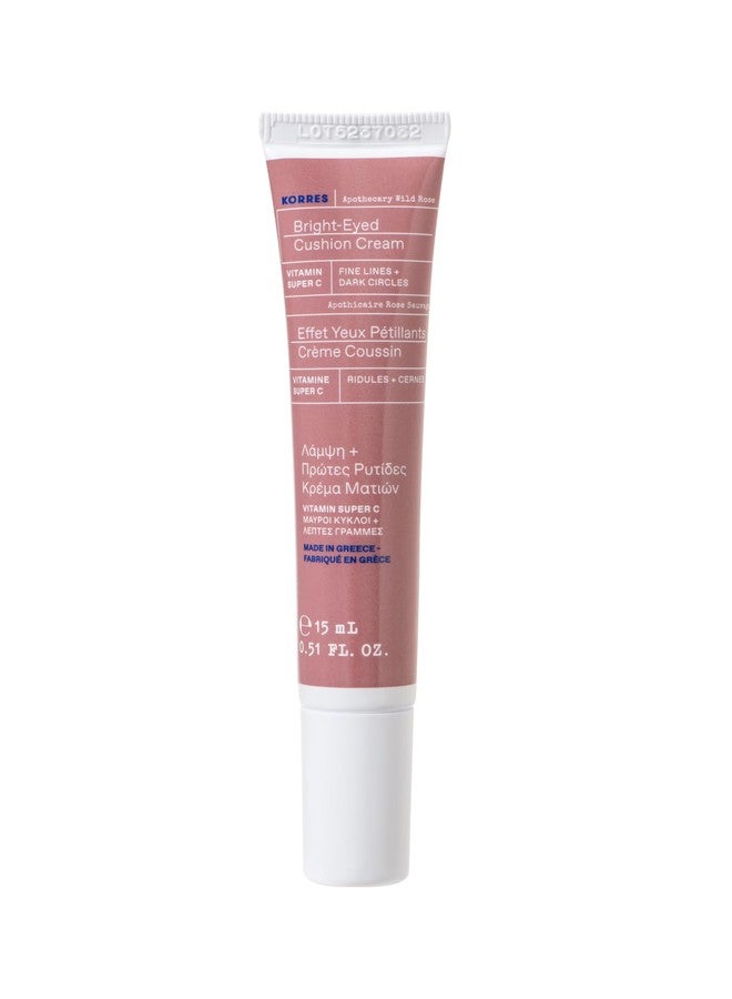 Korres Apothecary Radiant Wild Rose Eye Cream - Image 1