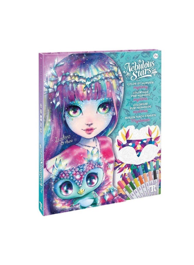 Nebulous Stars Isadora & Abura Color by Number Book Set (Paperback) - Image 1