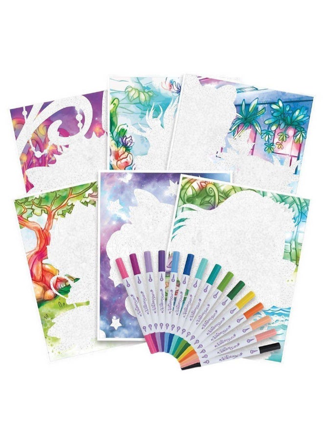 Nebulous Stars Isadora & Abura Color by Number Book Set (Paperback) - Image 2