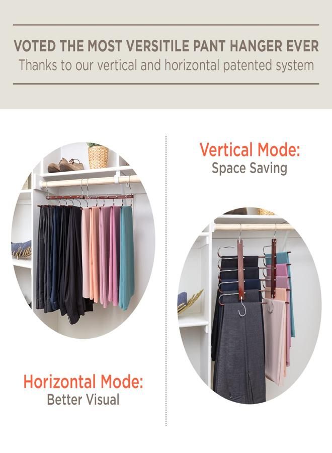 Space-Saving Hanging Hooks - Set of 20 Multi-Layer Coat Hangers for Wardrobe - Clothes Hangers for Closets - Closet Organizer - for Hanging Robes, Items, and Hanging Garments from KataKeet Store  - Image 4