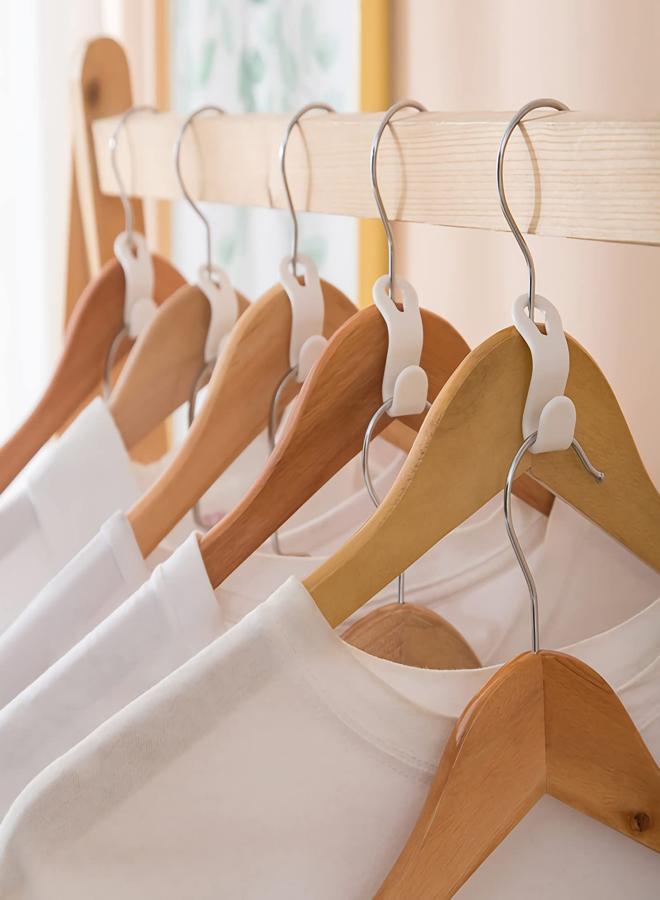 Space-Saving Hanging Hooks - Set of 20 Multi-Layer Coat Hangers for Wardrobe - Clothes Hangers for Closets - Closet Organizer - for Hanging Robes, Items, and Hanging Garments from KataKeet Store  - Image 2
