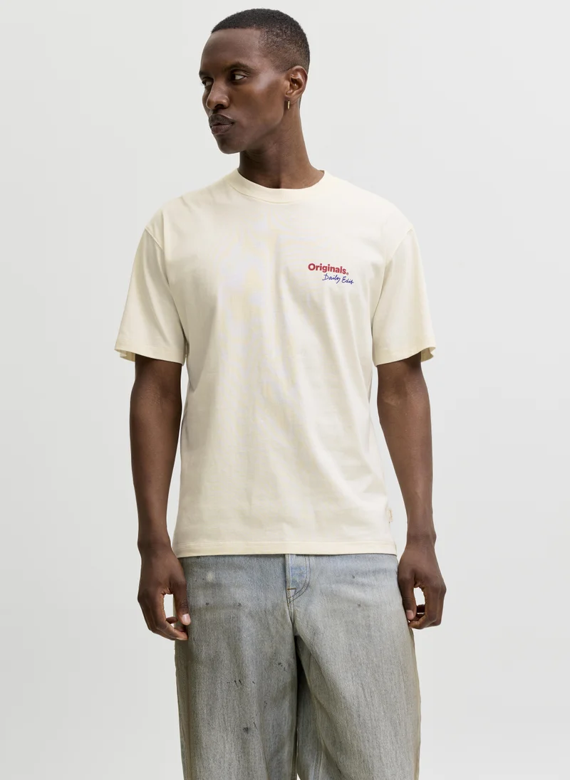 Graphic Relaxed Fit Crew Neck T-Shirt