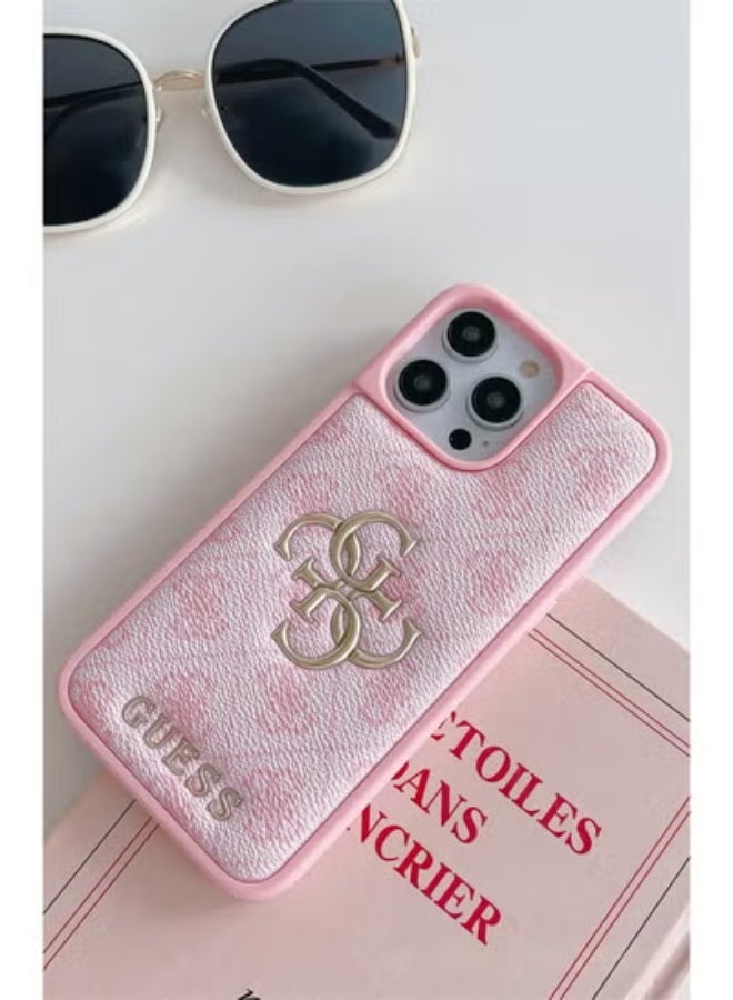 GUESS IPhone 15 Pro Max cover, with a logo and a leather design approved by the global brand Guess - Image 3