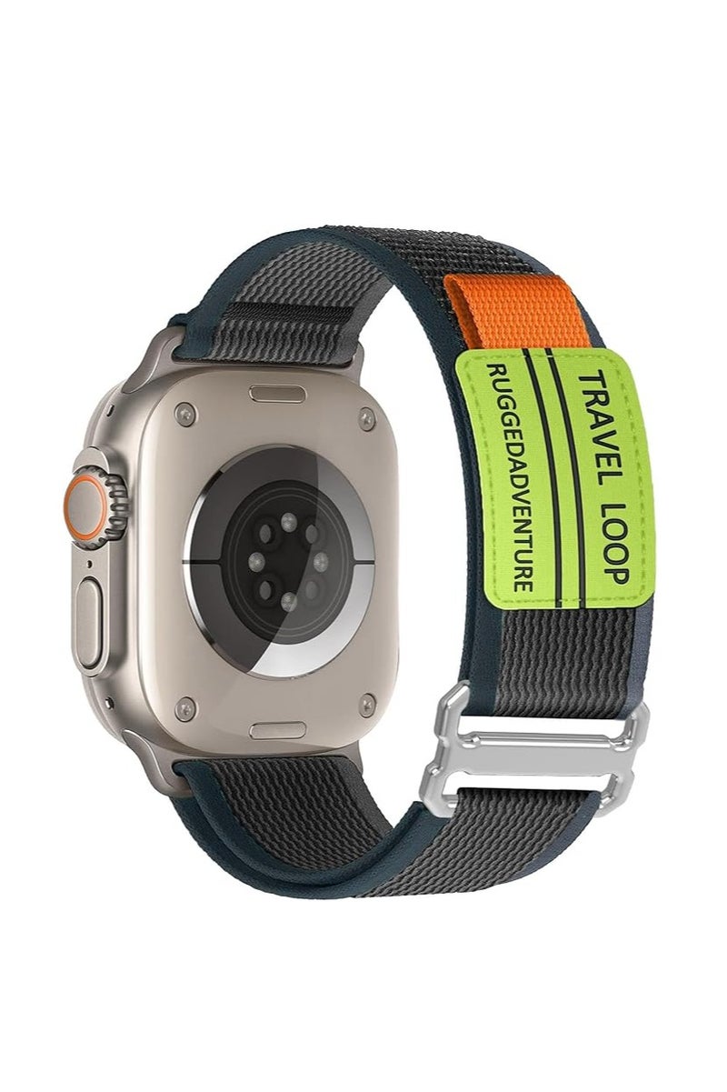 Trail Loop for Apple Watch Ultra Band 49mm 45mm 44mm 42mm iWatch Ultra Band Men Women, Rugged Sport Strap Soft Nylon Wristband for iWatch Ultra 2 Bands Series 9 8 7 6 5 4 3 2 1 SE - Image 1