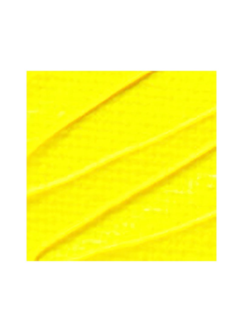 Pebeo Studio Acrylics Acrylic Paint Tube 100ml Content Opaque Primary Yellow - Image 2