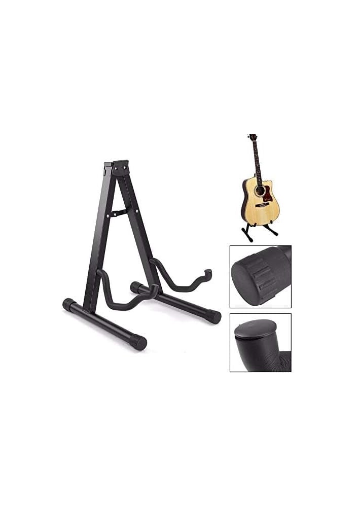 Foldable Lightweight Portable Guitar Bass Cello Stand Holder - Image 3