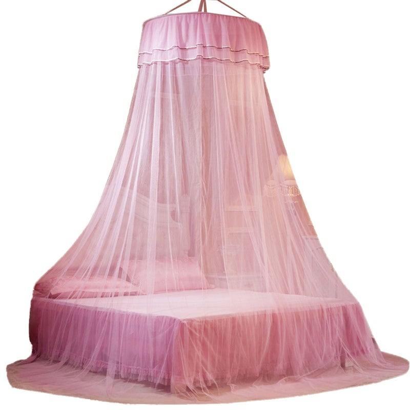 Round Net Canopy Dome Bed Curtain Netting Small Net for Beds Cradles ( ) - Image 2