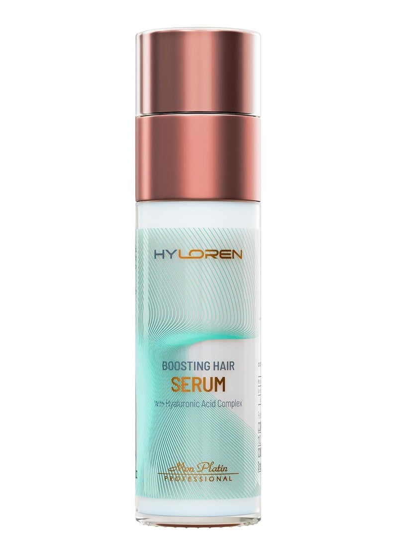 Mon Platin Professional Hair Boosting Serum with Hyaluronic Acid for Thin, Sparse and Damaged Hair, Hair Repair Treatment, Anti Thinning, Calcium Infused Hair Thickening for Soft, Shiny Hair 50ml  - Image 1