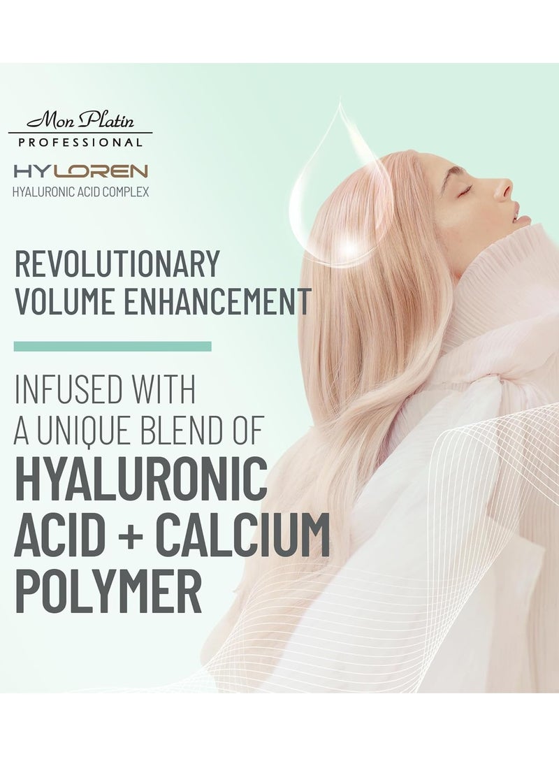Mon Platin Professional Hair Boosting Serum with Hyaluronic Acid for Thin, Sparse and Damaged Hair, Hair Repair Treatment, Anti Thinning, Calcium Infused Hair Thickening for Soft, Shiny Hair 50ml  - Image 5