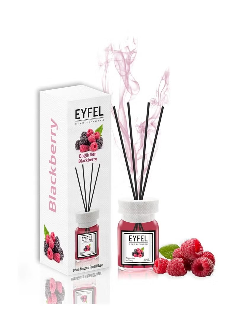 EYFEL معطر هواء إييفل بالتوت الأسود، 120 مل | عطر منزلي فاخر برائحة فواكه | عطر يدوم طويلاً ومنعش للمنزل والمكتب - Image 2