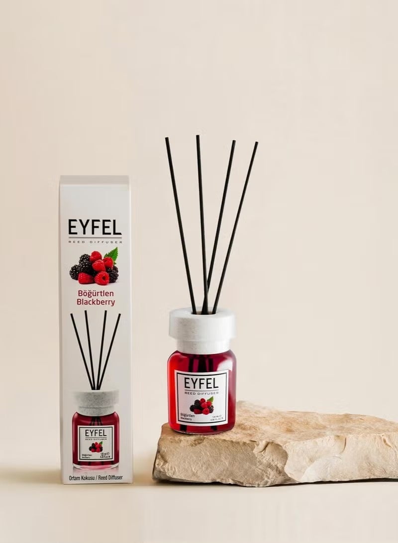 EYFEL معطر هواء إييفل بالتوت الأسود، 120 مل | عطر منزلي فاخر برائحة فواكه | عطر يدوم طويلاً ومنعش للمنزل والمكتب - Image 4