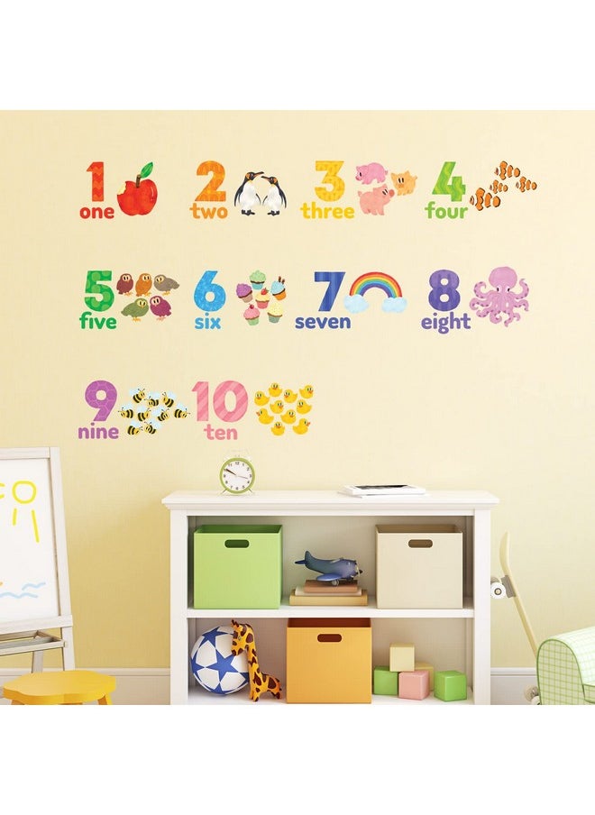 Decowall Ds62020 Numbers Wall Stickers Wall Decals Peel And Stick Removable Wall Stickers For Kids Nursery Bedroom Living Room  - Image 4