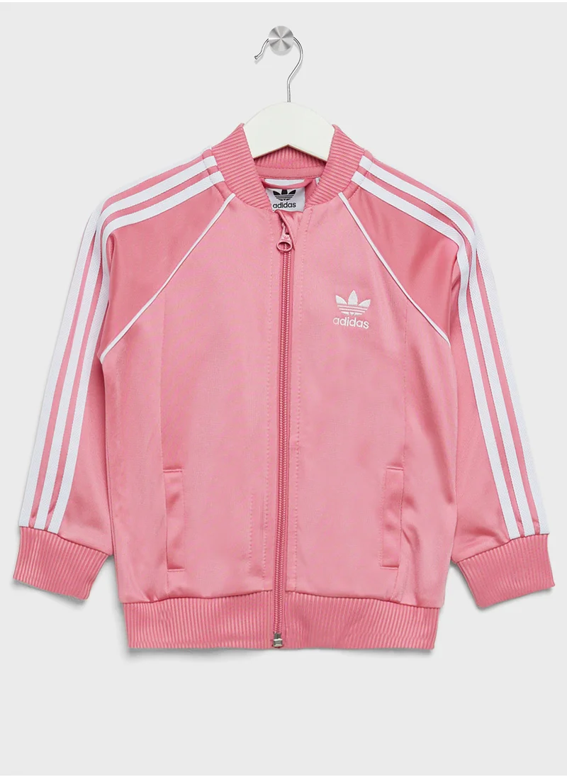 adidas Originals Infant 3 Stripes Essential Tracksuit