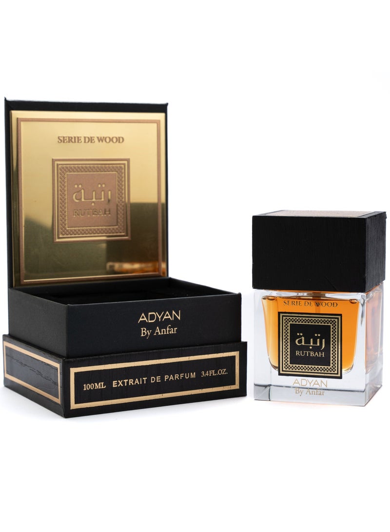 أديان عطر رٌتبة من أديان - او دي بيرفيوم للرجال والنساء 100 مل - تركيبة فاخرة بروائح الكونياك والتوابل - Image 2