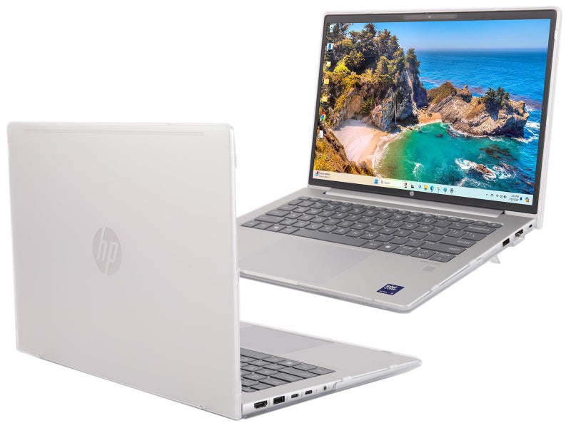 mCover Case ONLY Compatible for 2024 ï½ž 2025 14-inch HP ProBook 4 G1iR | G1ah Series, ProBook 440/445 G11 and EliteBook 640 | 645 G11 Series Windows Notebook PC (NOT Fitting Other HP Models)- Clear - Image 1