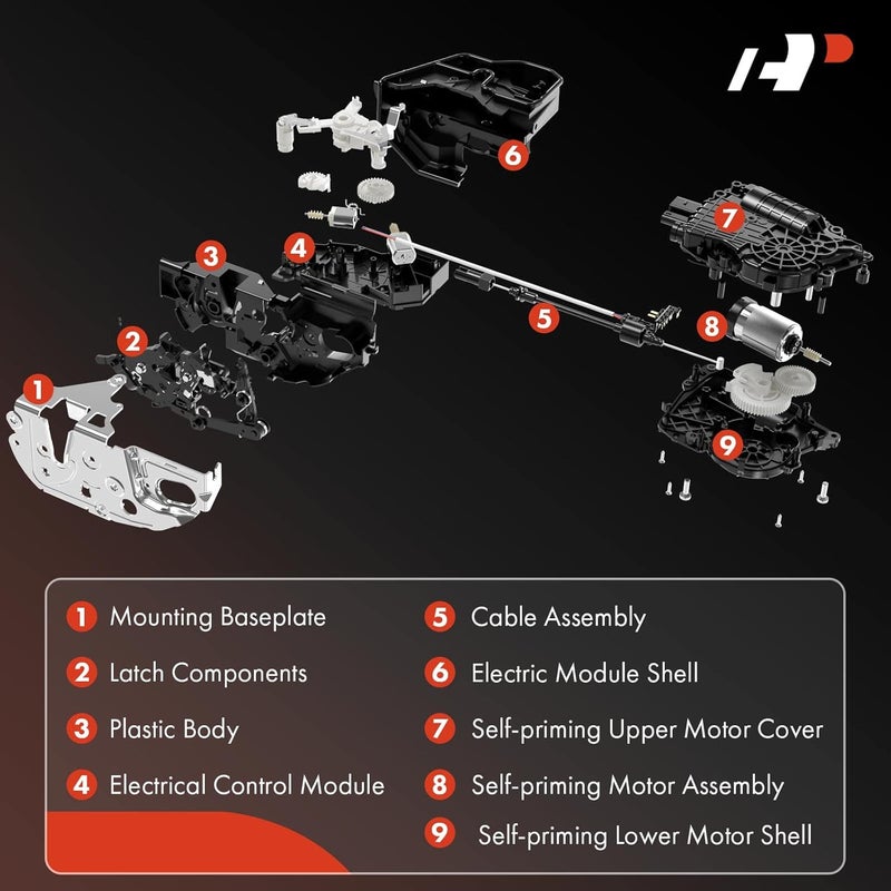 A-Premium Door Lock Latch Actuator for Toyota & Lexus - Right Passenger Side - Image 2