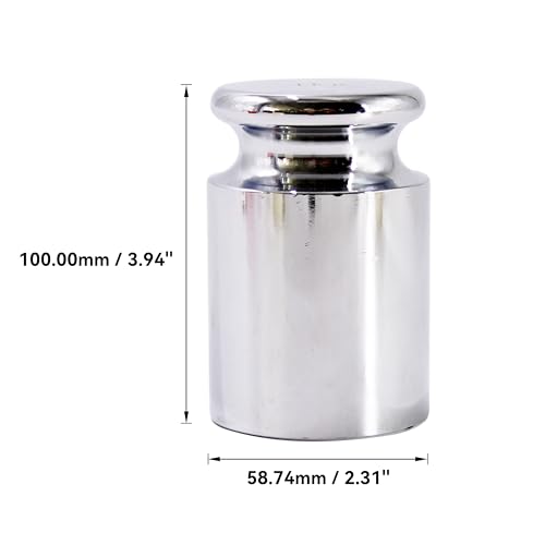 HFS(R) Calibration Weight 2000 Gram M2 Class Chrome Scale Balance Calibration Weight for Digital Scale, Pocket Scale 2KG - Image 2